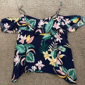 Old Navy Floral Off-the-Shoulder Top